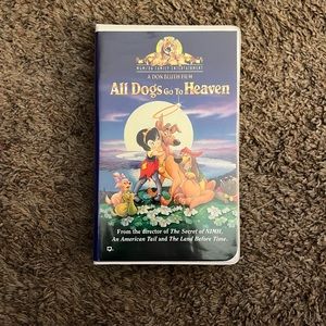 Vintage MGM/UA Family Entertainment VHS. A Don Bluth Film movie tape chi…